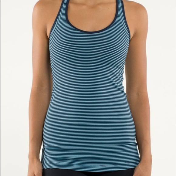 Lululemon Cool Racerback Tank-Size 6 - Picture 1 of 8